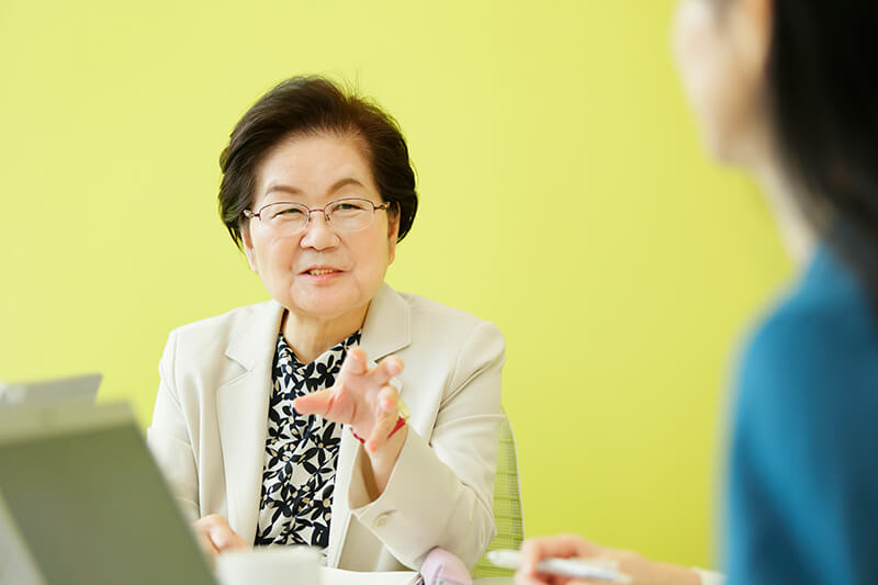 鯉渕登志子社長