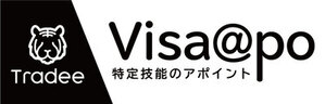 Tradee×Visapoロゴ